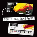 Liquitex Professional Soft Body Acrylic Set - 6x59ml - Mixing