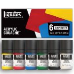 Liquitex Professional Acrylic Gouache 6X22ml Set -Primaries