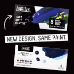 Liquitex Professional Soft Body Acrylic Set - 6x22ml - Mixing