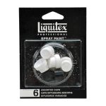 Liquitex Spray Paint Nozel Assorti Blister Set 6 Stuks
