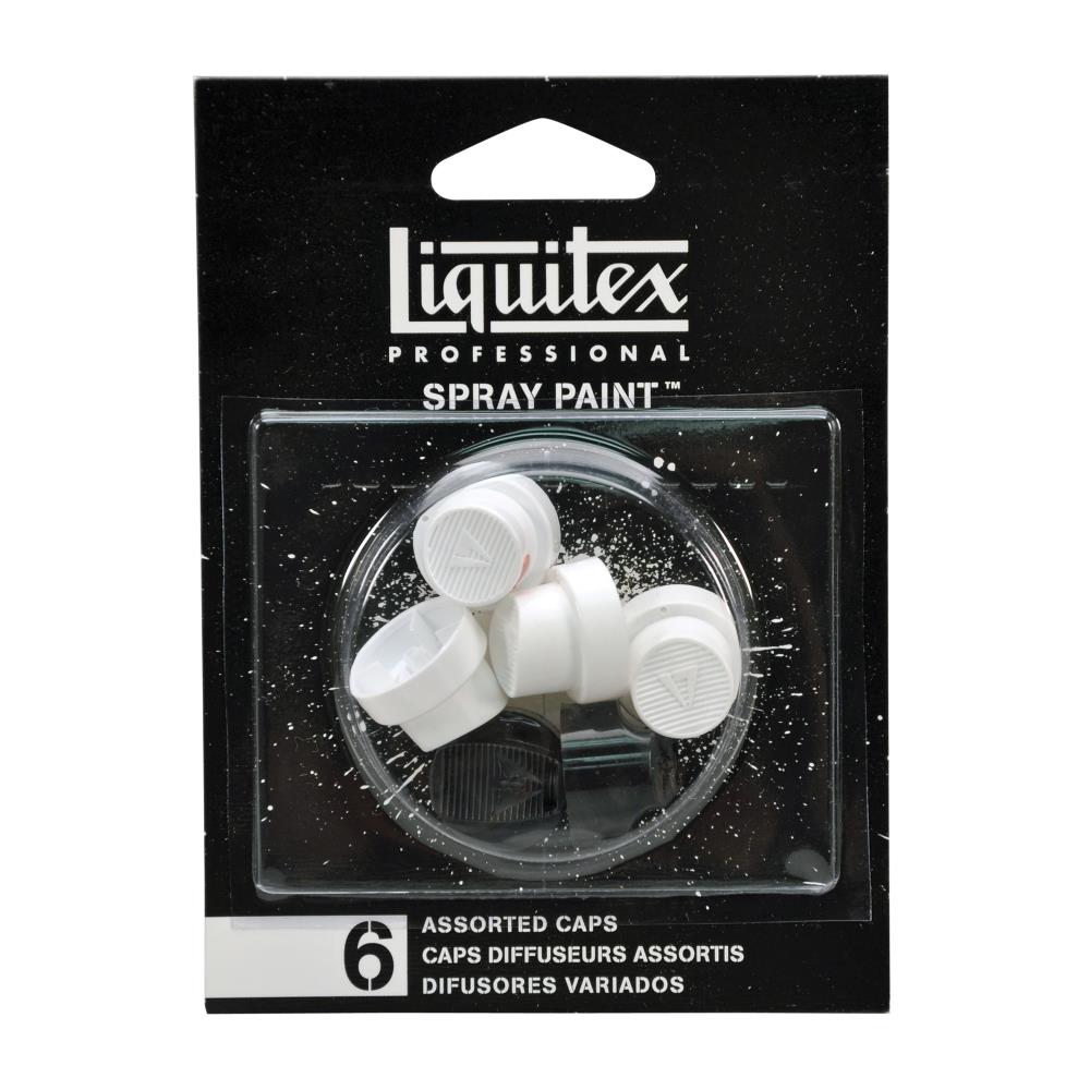 Liquitex Spray Paint Nozel Assorti Blister Set 6 Stuks