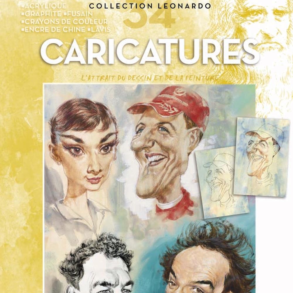 Lefranc Bourgeois Album Leonardo N°34 Caricatures