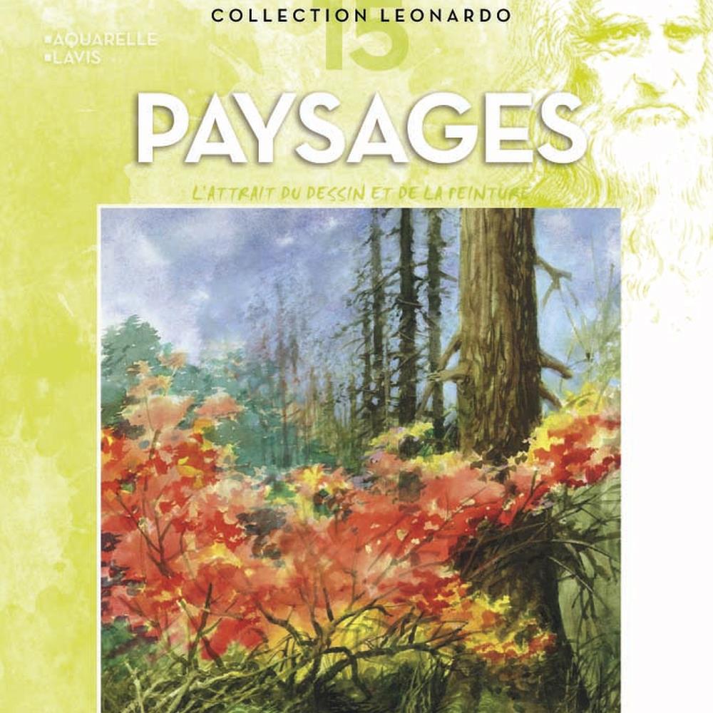 Lefranc Bourgeois Album Leonardo N°15 Paysage A L'Aquarelle