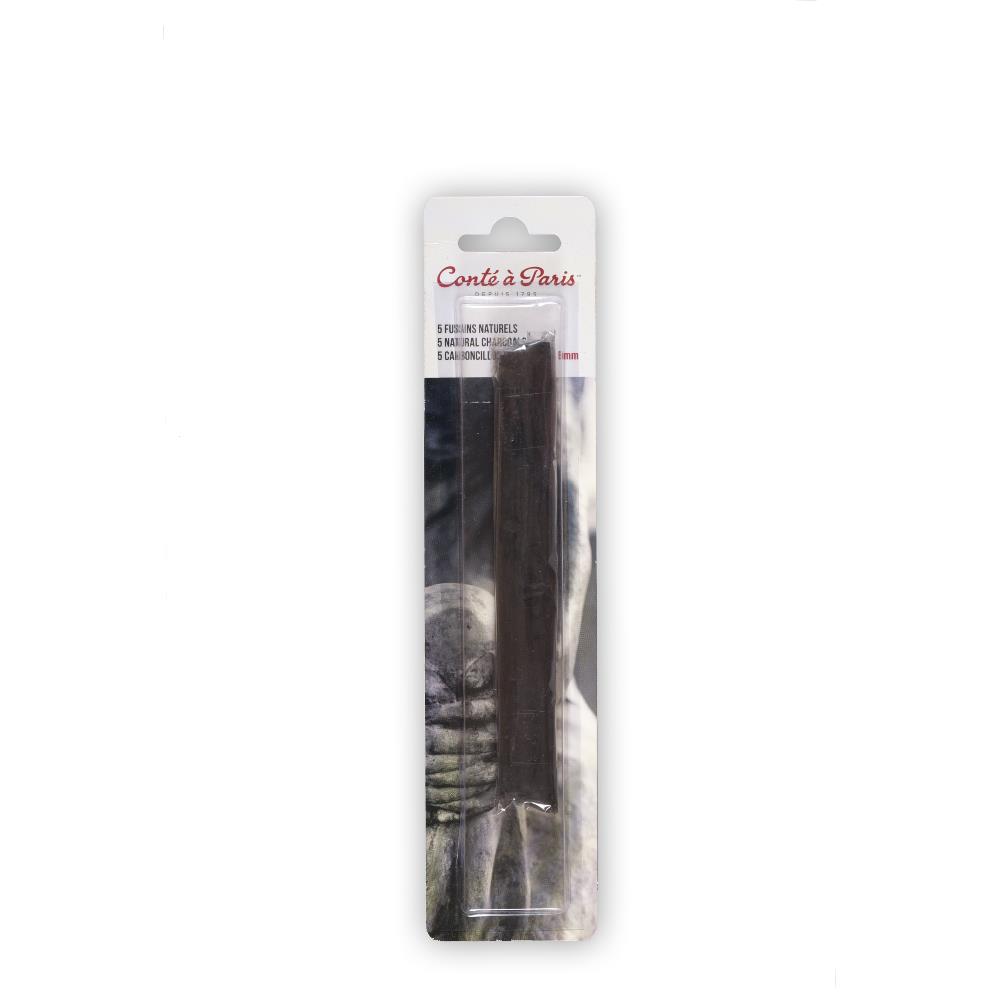 Conté à Paris 5x Natuurlijke Houtskool Rond Diam 6mm