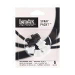 Liquitex Spray Paint Nozel Assorti Blister Set 6 Stuks