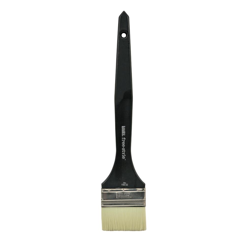 Liquitex Professional Free Style Brush Large Style Varnish 3 Inch Lange Steel