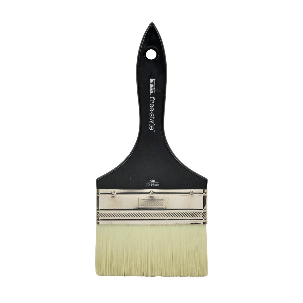 Liquitex Professional Free Style Brush Large Style Varnish 4 Inch Korte Steel