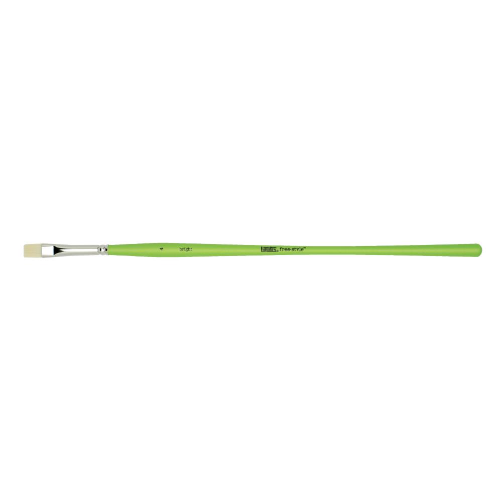 Liquitex Free Style Green Brush Bright/Kort Plat N°4