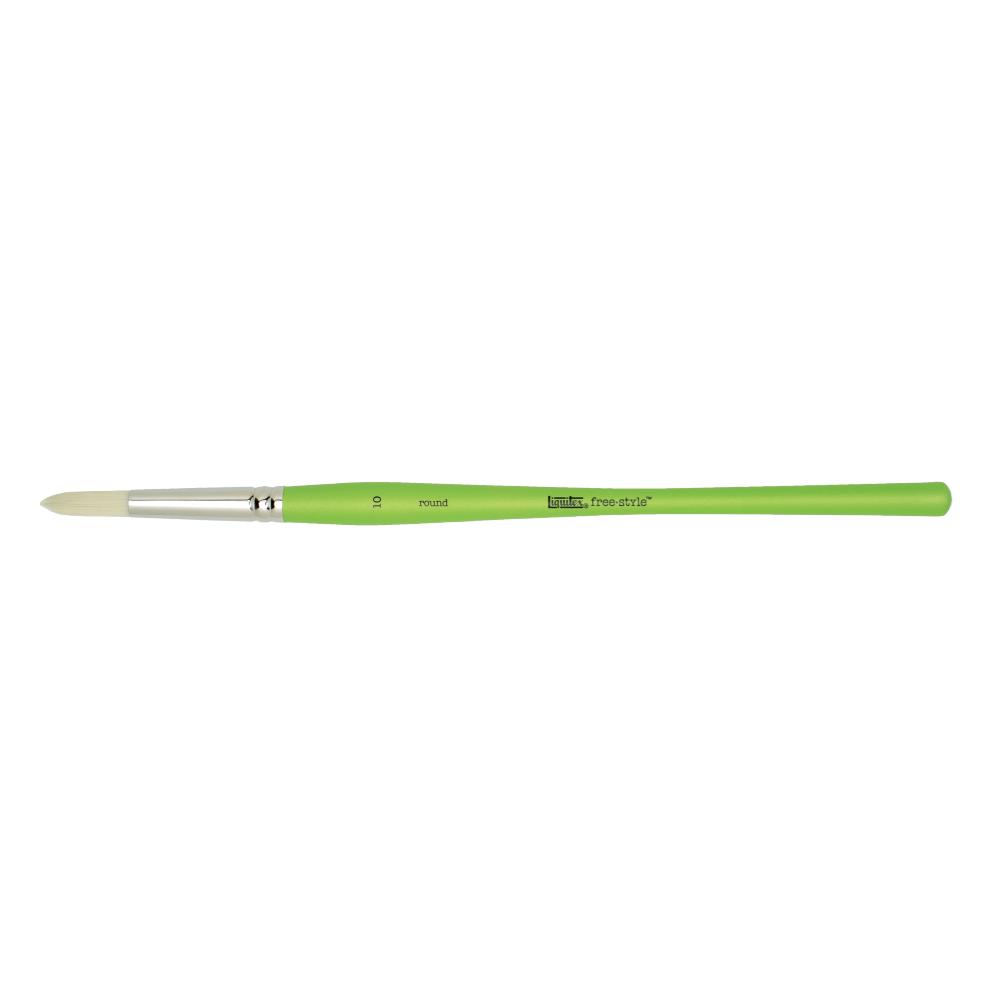 Liquitex Free Style Green Brush Round N°10
