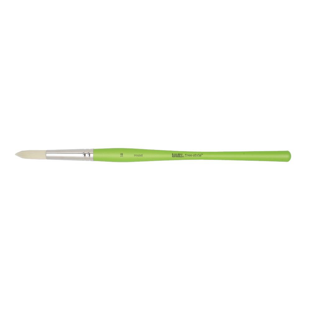 Liquitex Free Style Green Brush Round N°12