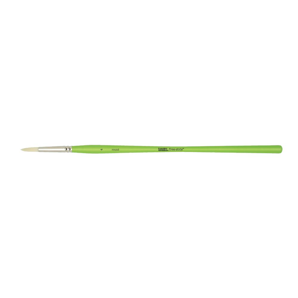 Liquitex Free Style Green Brush Round N°4
