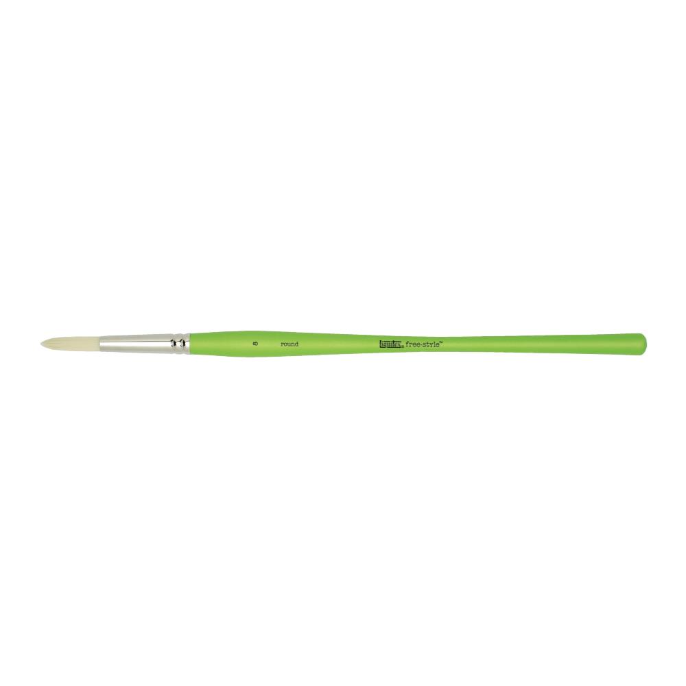 Liquitex Free Style Green Brush Round N°8