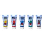 Lefranc Bourgeois Education Gouache Classic Vingerverf Set 5 Tubes 80ml