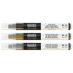 Liquitex Professional Acrylic Paint Marker Iridescent Fine Set - 3 Markers 2mm