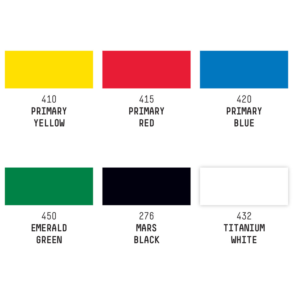 Liquitex Professional Acrylic Gouache Primaire Kleuren Set 6x59ml