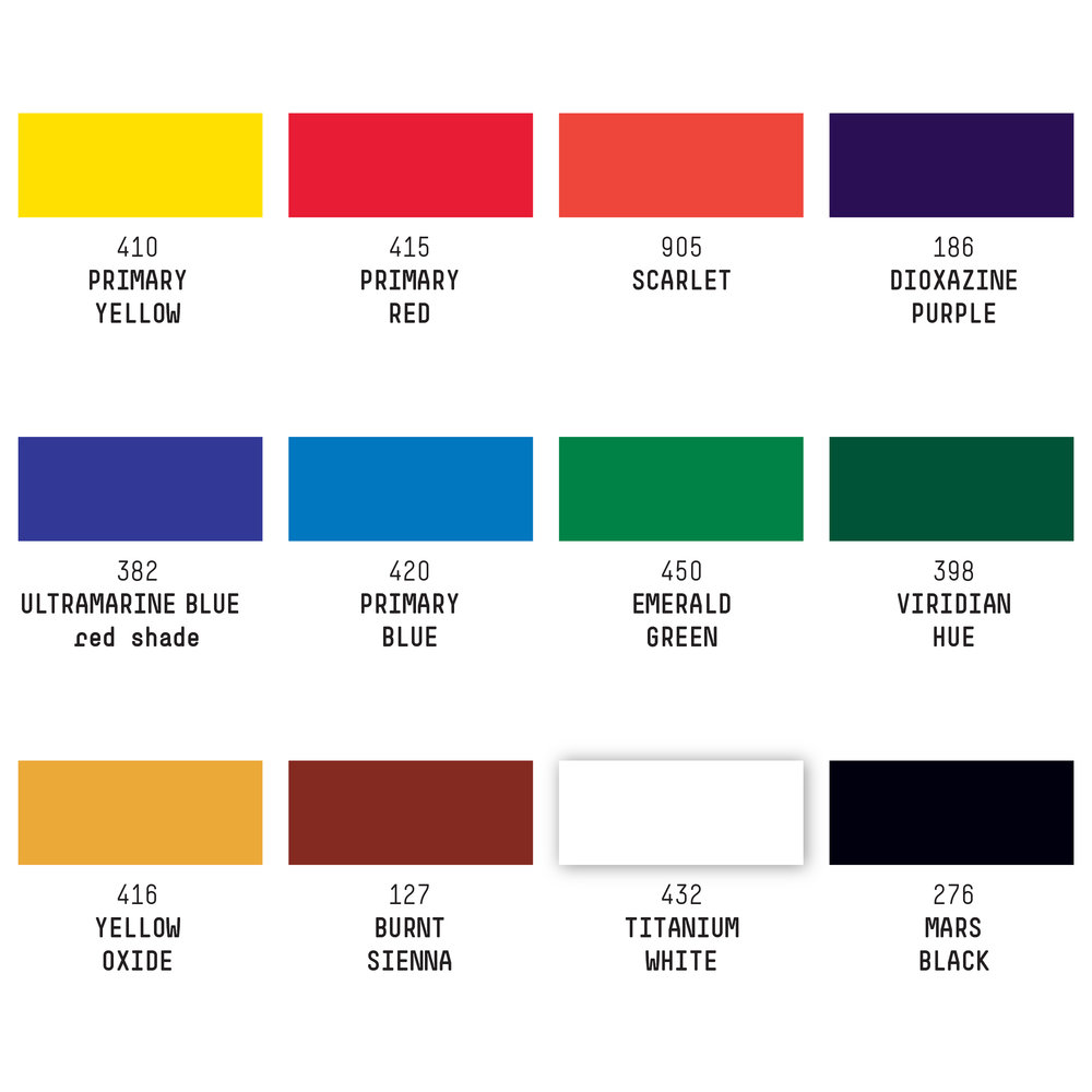 Liquitex Professional Acrylic Gouache Essential Kleuren Set 12x22ml