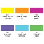 Liquitex Professional Acrylic Paint Marker Vibrant Wide Set - 6 Markers 15mm