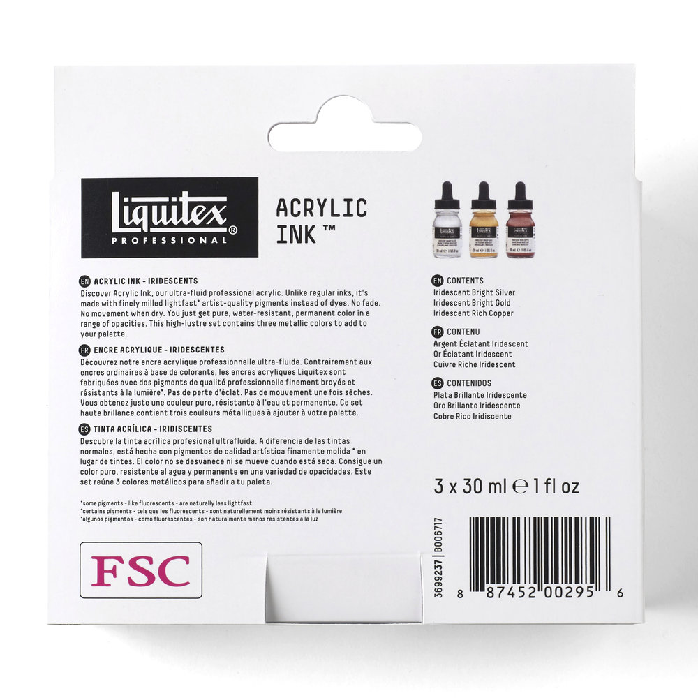 Liquitex Ink! 3 Pack Iridescent