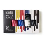 Liquitex Basics Acrylic Colour Set 5x75ml