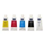 Lefranc Bourgeois Gouache Education Blister Set 5x20ml + Penseel