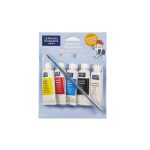 Lefranc Bourgeois Gouache Education Blister Set 5x20ml + Penseel