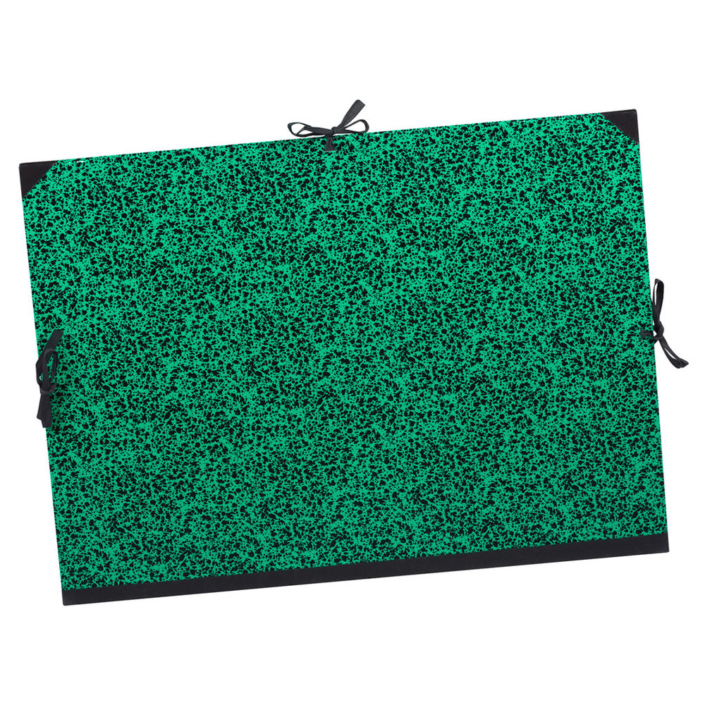 Lefranc Bourgeois Tekenmap 72x52cm Groen/Zwart Lintsluiting