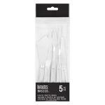 Liquitex Basics 5 Plastic Paletmessen Set
