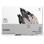 Winsor & Newton Bristol Blok, Kopgelijmd, 250Gr A2 20 Vel