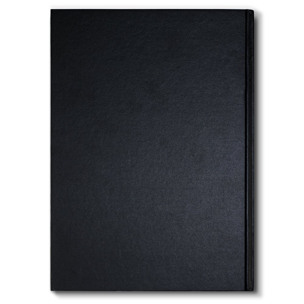 Winsor & Newton Schetsboek, Gebonden, Zwarte Kaft, Micro Perf., 110 Gr A4 80 Vel
