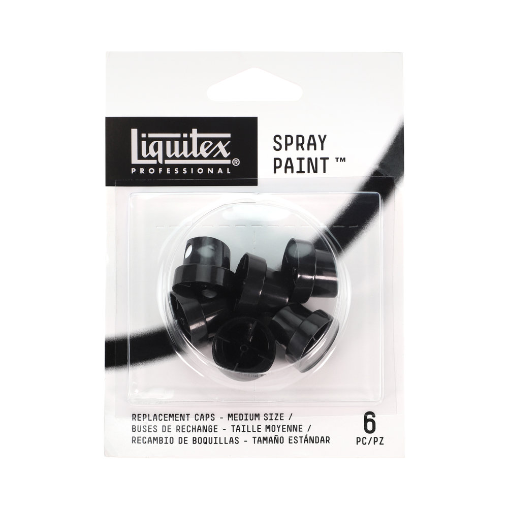 Liquitex Spray Paint Nozel Standaard Blister Set 6 Stuks