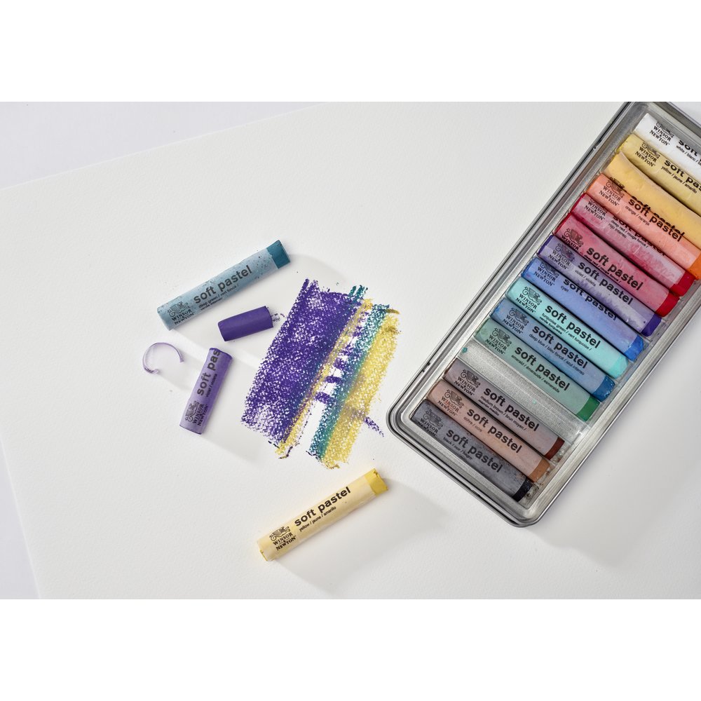 Winsor & Newton Soft Pastel 15 stuks