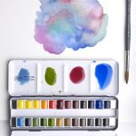 Winsor & Newton Professional Watercolour Blikken Doos 24 Halve Napjes