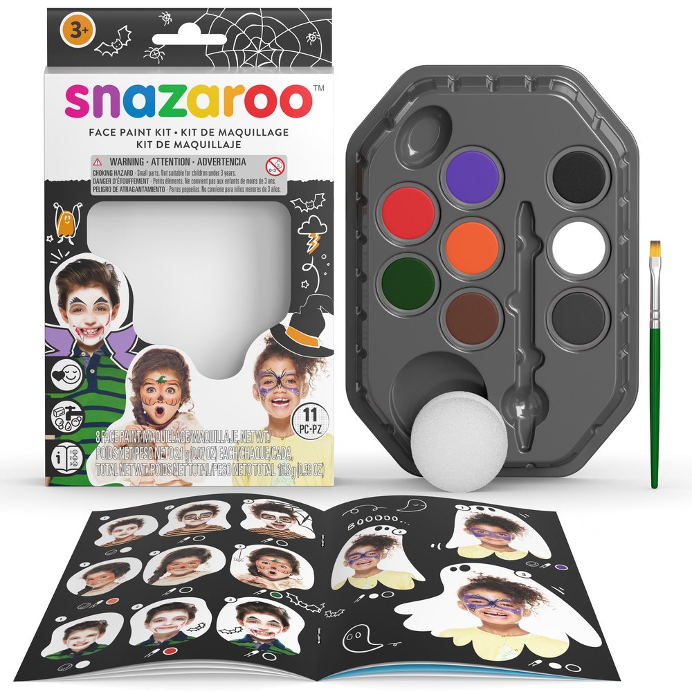 Snazaroo Halloween Face Paint Kit