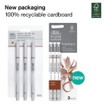 Winsor & Newton Fineliner Sepia Setx3 Assorti