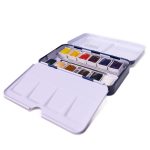 Lefranc Bourgeois Fine Watercolour Set 12 Halve Pans