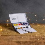 Lefranc Bourgeois Fine Watercolour Set 12 Halve Pans