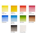 Winsor & Newton Cotman Water Colour Palette Set 10x8ml Tubes