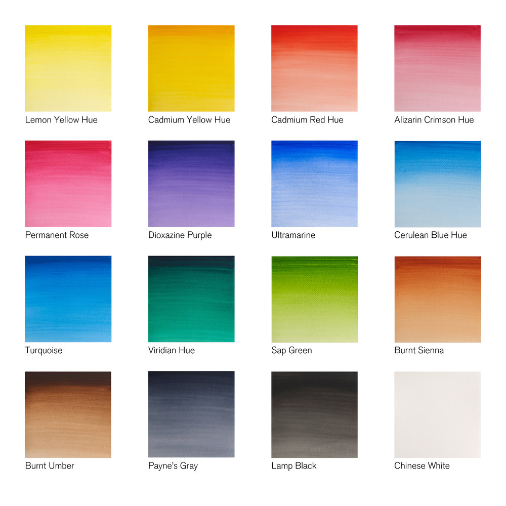 Winsor & Newton Aquarelle Cotman Water Colour Sketcher Deluxe Set 16 Halve Napjes - Potlood En Kneedgom