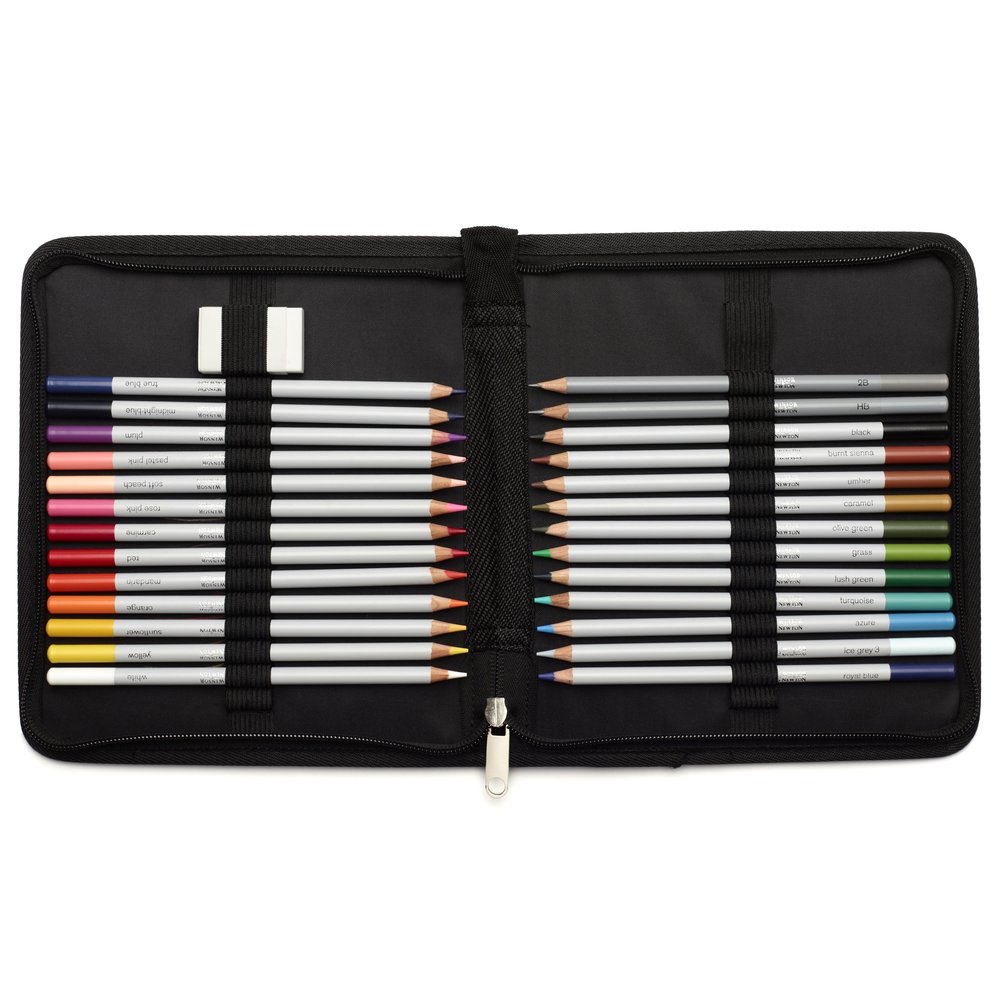 Winsor & Newton Studio Collection Farbstifte 27Er Wallet Set