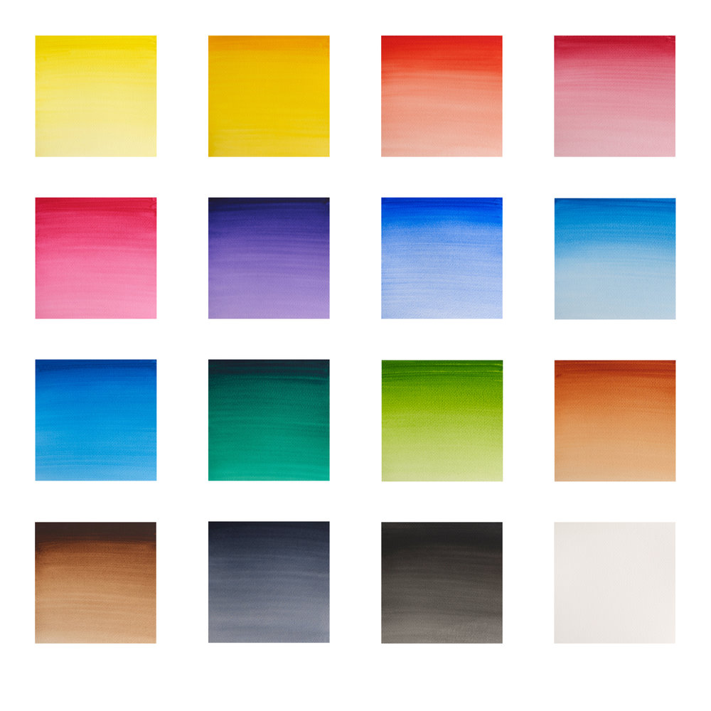 Winsor & Newton Aquarelle Cotman Water Colour Sketcher Deluxe Set 16 Halve Napjes - Potlood En Kneedgom