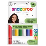 Snazaroo Unisex Facepaint Sticks - Set of 6  - Nordic