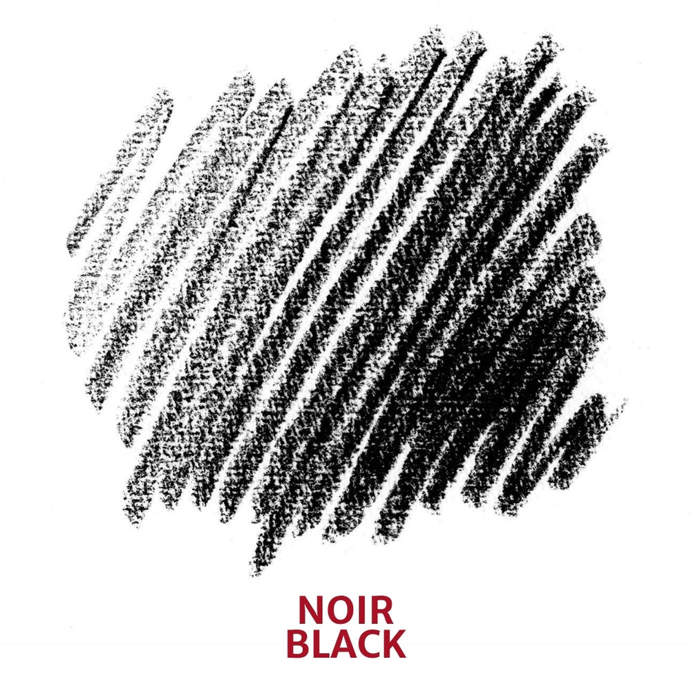 Conté à Paris Kunststofdoosje Carre Schetskrijtjes 12 Noir 2B