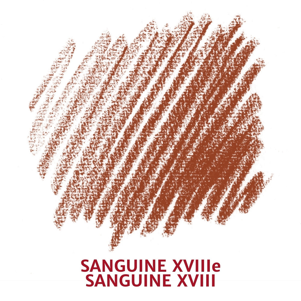 Conté à Paris 12 Carre Schetskrijtjes Sanguine xviii Voor Navullen Display