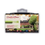 Conté à Paris Ophang Kunststofdoosje Met 1O Zachte Pastels Assorti