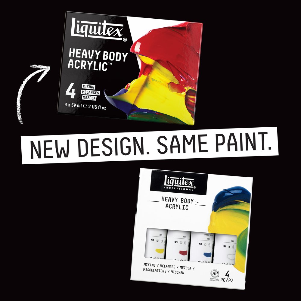 Liquitex Professional Acrylic Heavy Body Mixing Set 4x59ml