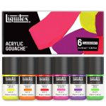 Liquitex Professional Acrylic Gouache Fluorescent Kleuren Set 6x59ml