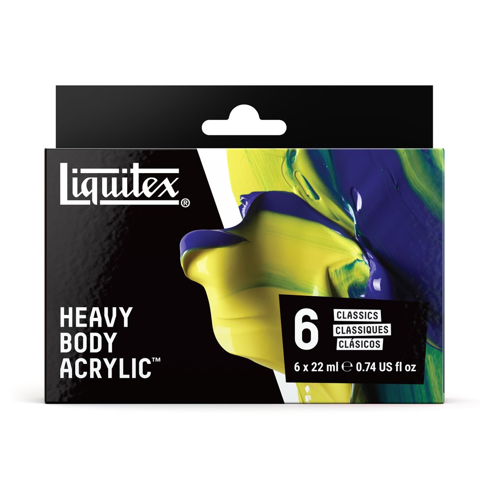 Liquitex Professional Acrylic Heavy Body Classic Set 6x22ml