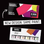 Liquitex Professional Acrylic Gouache Fluorescent Kleuren Set 6x59ml