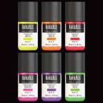 Liquitex Professional Acrylic Gouache Fluorescent Kleuren Set 6x59ml