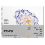 Winsor & Newton Tekenblok, Spiraalbinding, Fijne Korrel 150Gr 45.7x61.0cm 25 Vel, Liggend Formaat